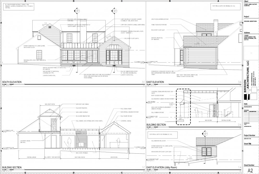 pre construction drawings