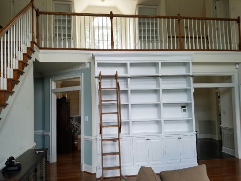 Birkdale Twickenham Bookcases with Rolling Ladder