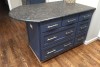 Counter and drawers
